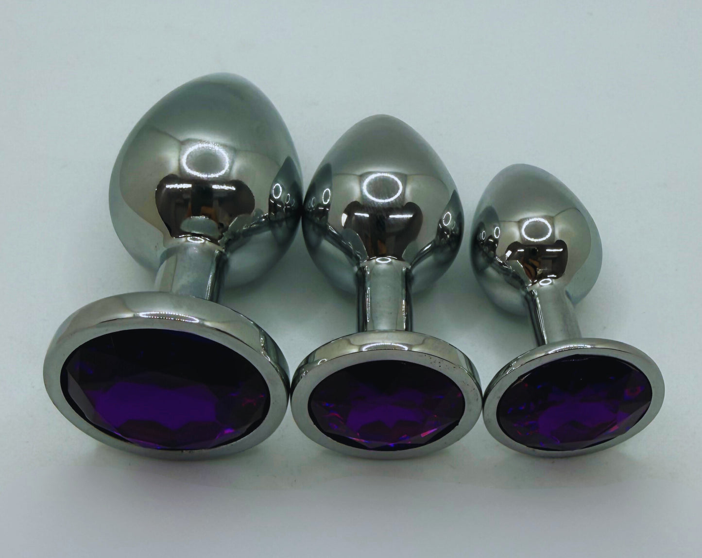 3pc Metal Butt Plugs (BLACK FRIDAY + ITEM)