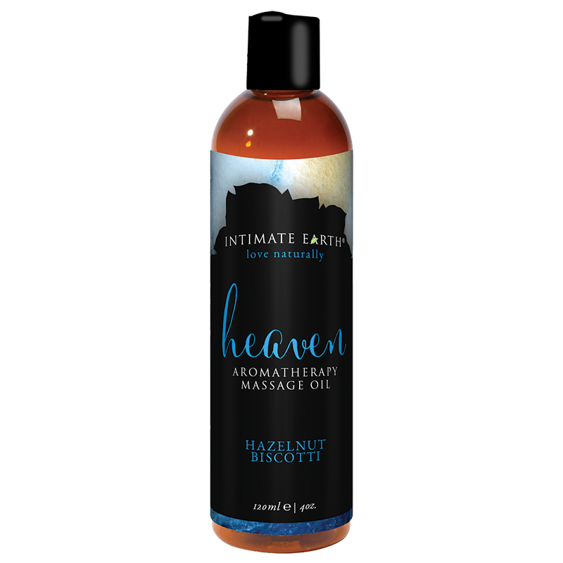 Intimate Earth Heaven Hazelnut Biscotti Massage Oil 120ml