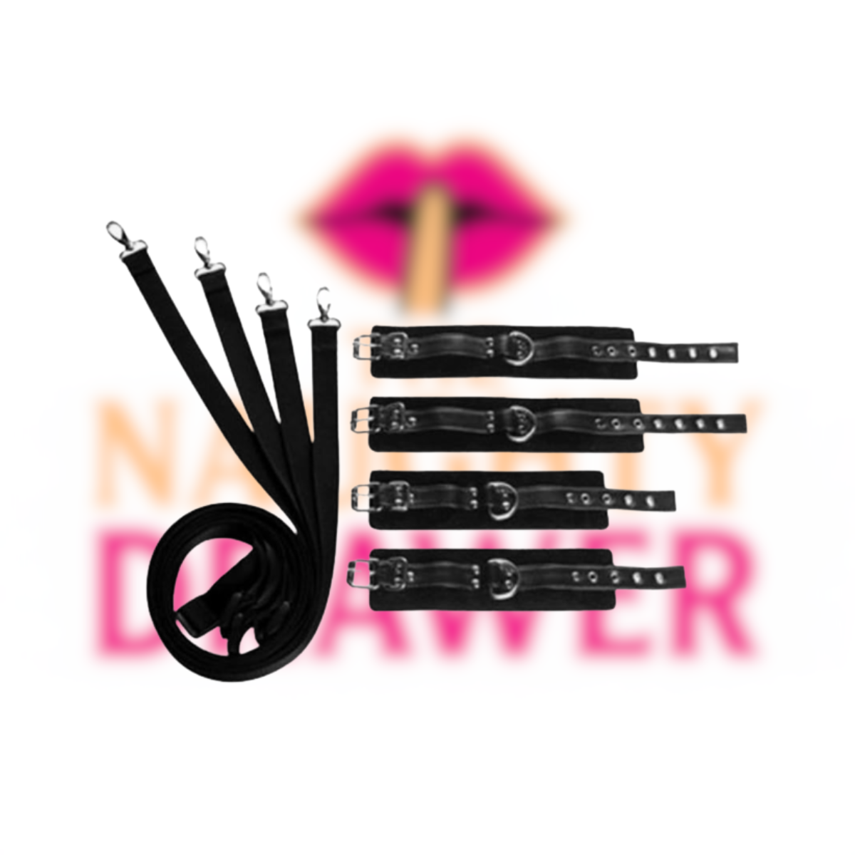 Leather Cuffs with Straps