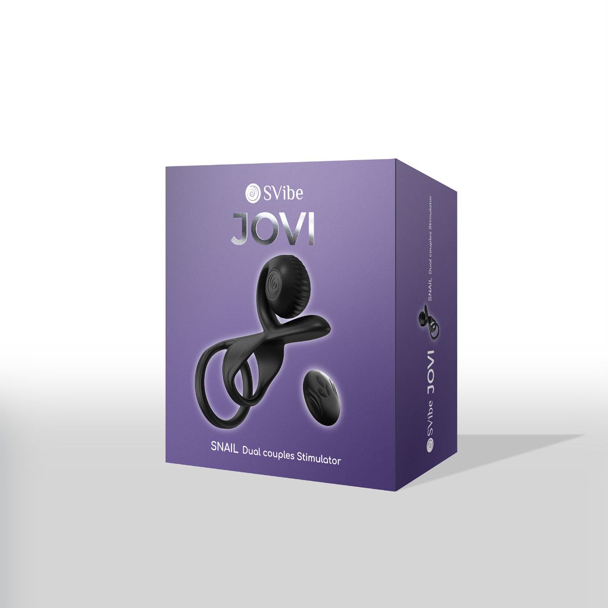 Snail Vibe Snail JOVI Couples Ring - Black