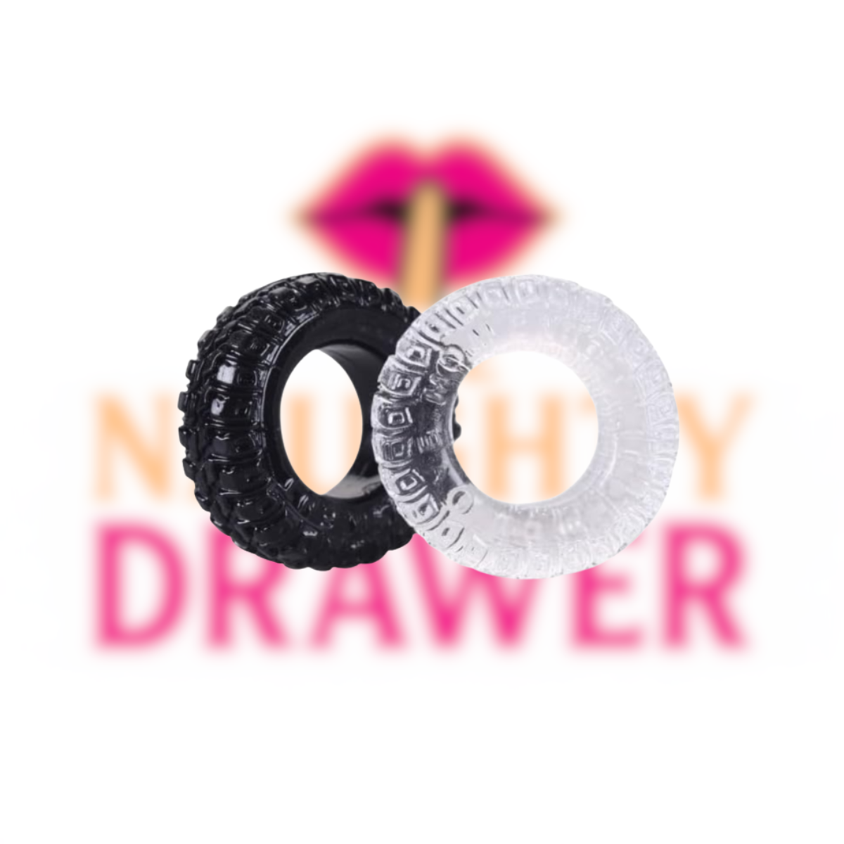 2pc Silicone Cock Rings