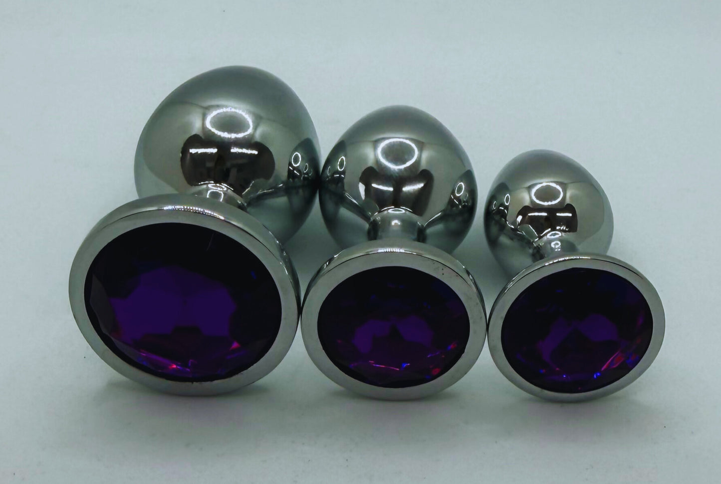 3pc Metal Butt Plugs (BLACK FRIDAY + ITEM)