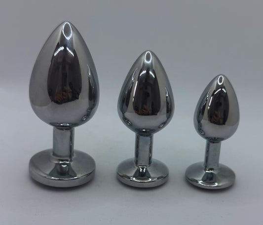 3pc Metal Butt Plugs (BLACK FRIDAY + ITEM)