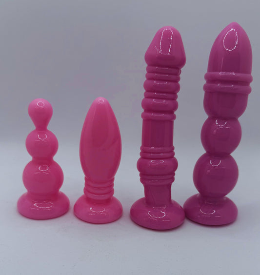 4pc Variety Shaped Butt Plug Set (BLACK FRIDAY + ITEM)