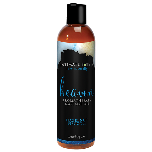 Intimate Earth Heaven Hazelnut Biscotti Massage Oil 120ml