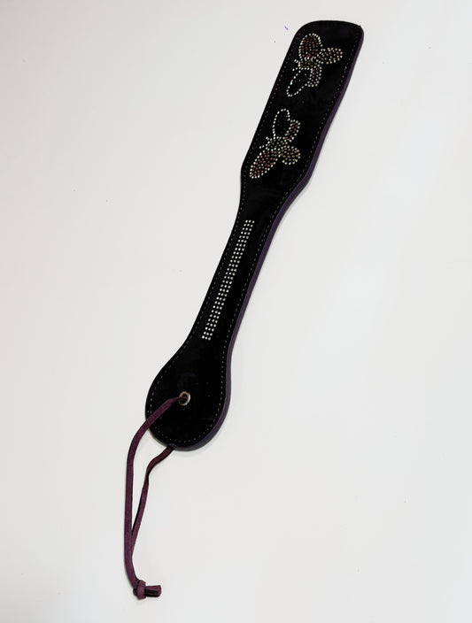 Faux Leather Butterfly Paddle