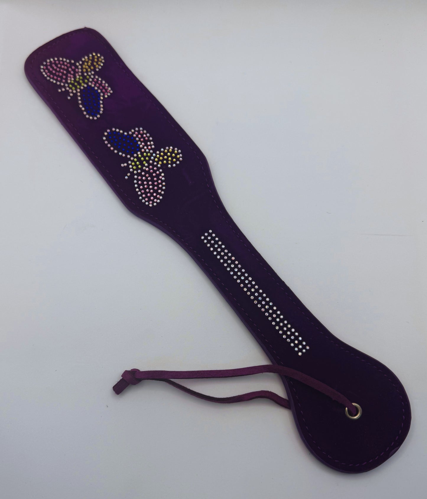 Faux Leather Butterfly Paddle - Purple (BLACK FRIDAY + ITEM)