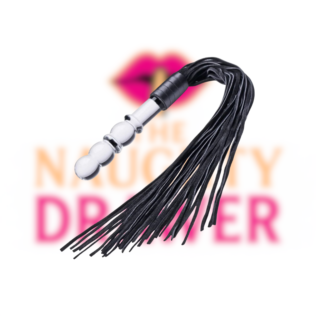 Glass Handle Cat - O - Nine Tails (BLACK FRIDAY SALE ITEM)