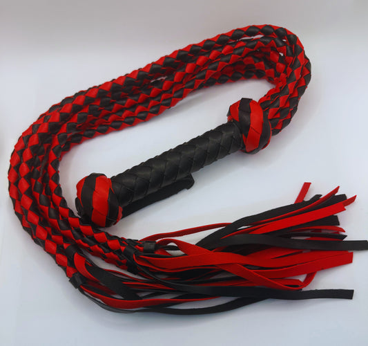 Handle with Care Whip - Black & Red