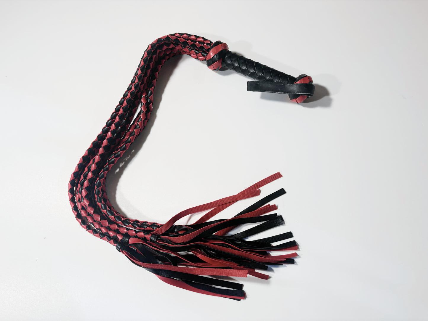 Handle with Care Whip - Black & Red