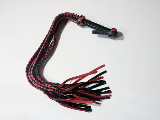 Handle with Care Whip - Black & Red