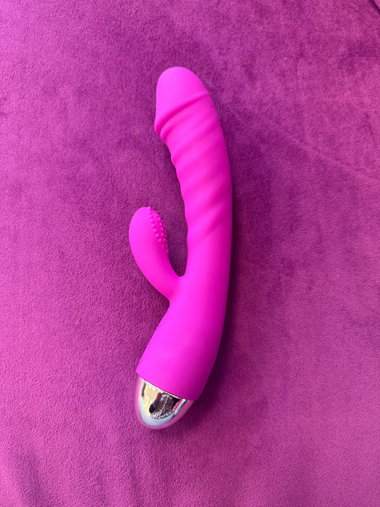 Silicone Vibrator - Purple