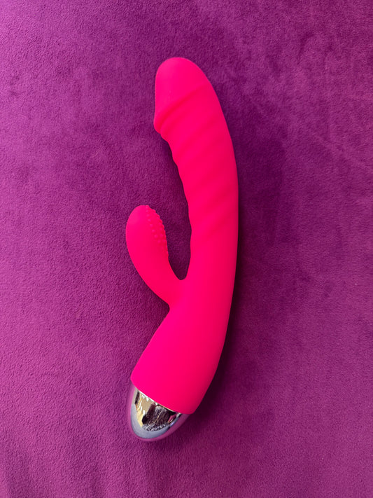 Silicone Vibrator - Pink