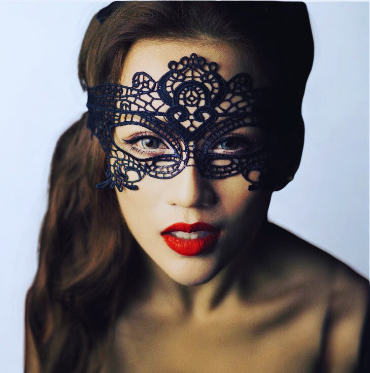 Lace Mask - Black