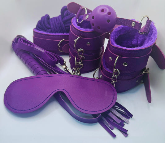 Night of Passion Bondage Set - Purple (BLACK FRIDAY SALE ITEM)