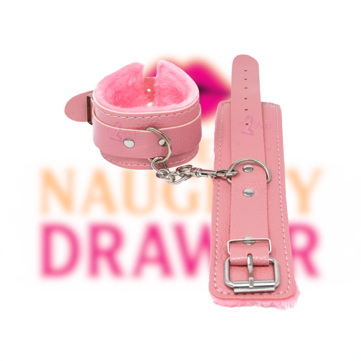 Pink Fluffy Cuffs