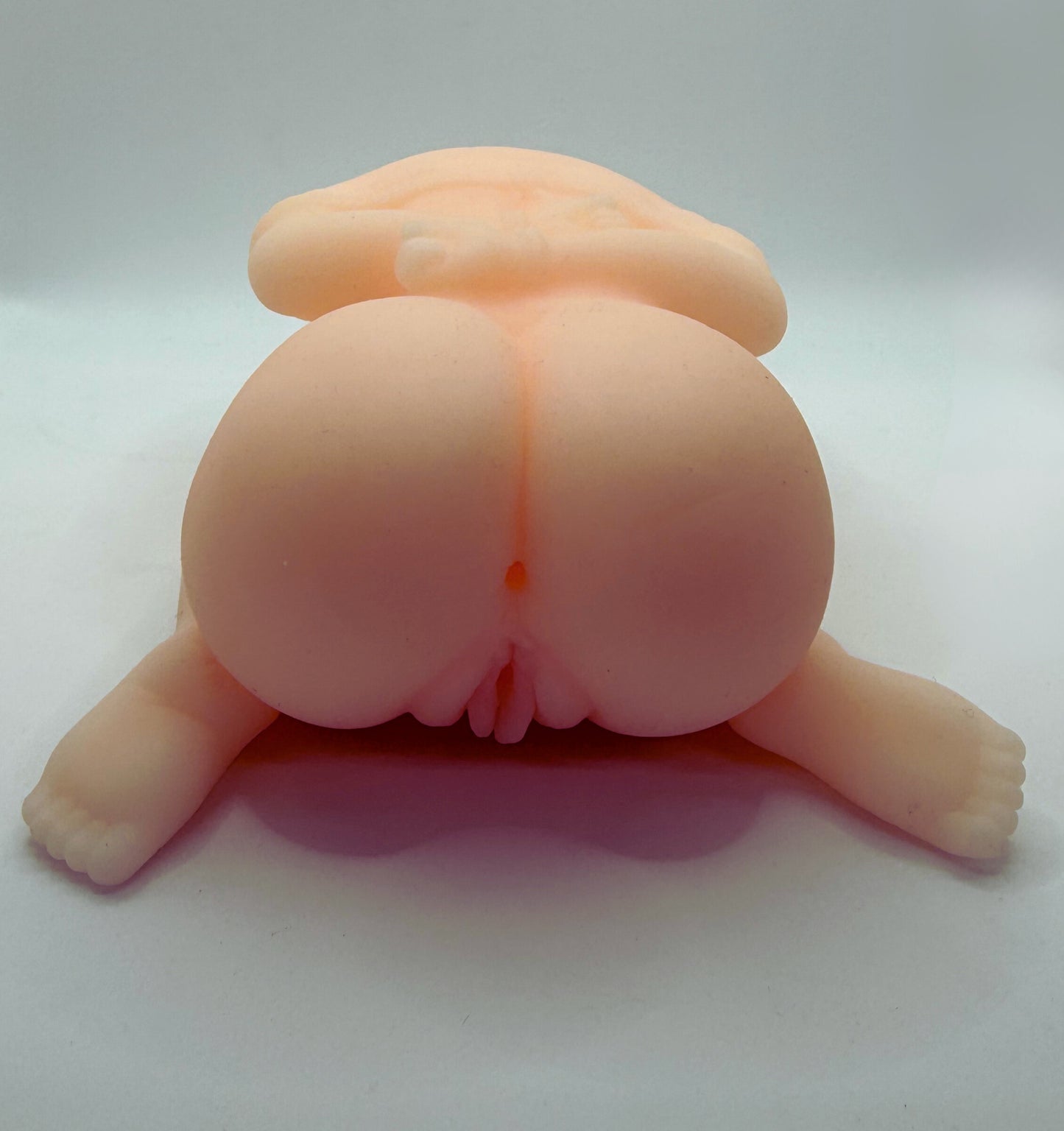 Positioned Lady Male Masturbator