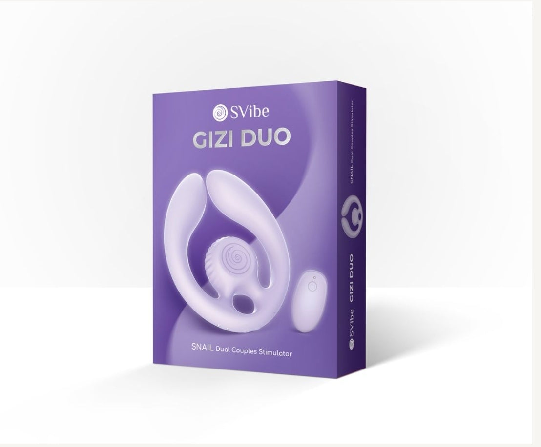 SVIBE Snail Gizi Duo Couples Stimulator - Lilac