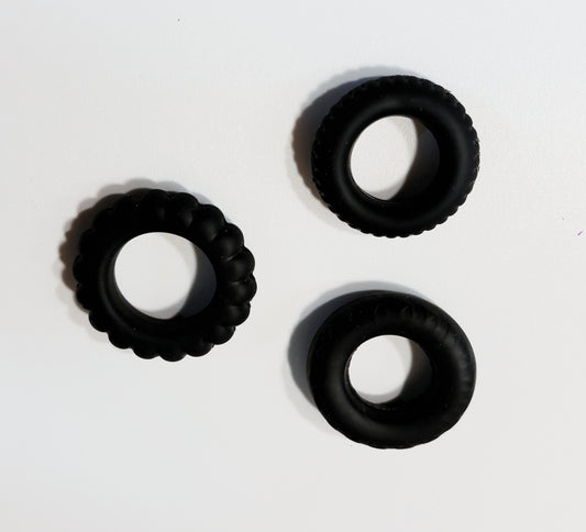 Silicone Cock Ring Set