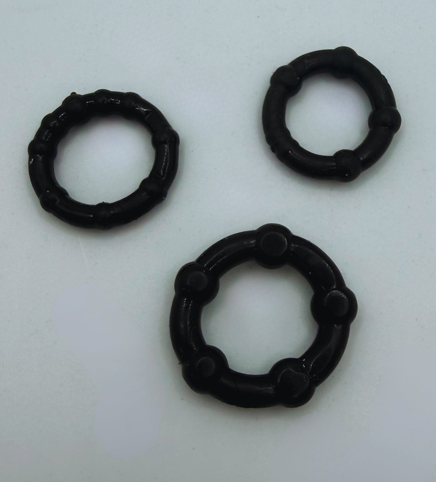 Stay Hard Beaded Cock Ring Pack & Adjuster