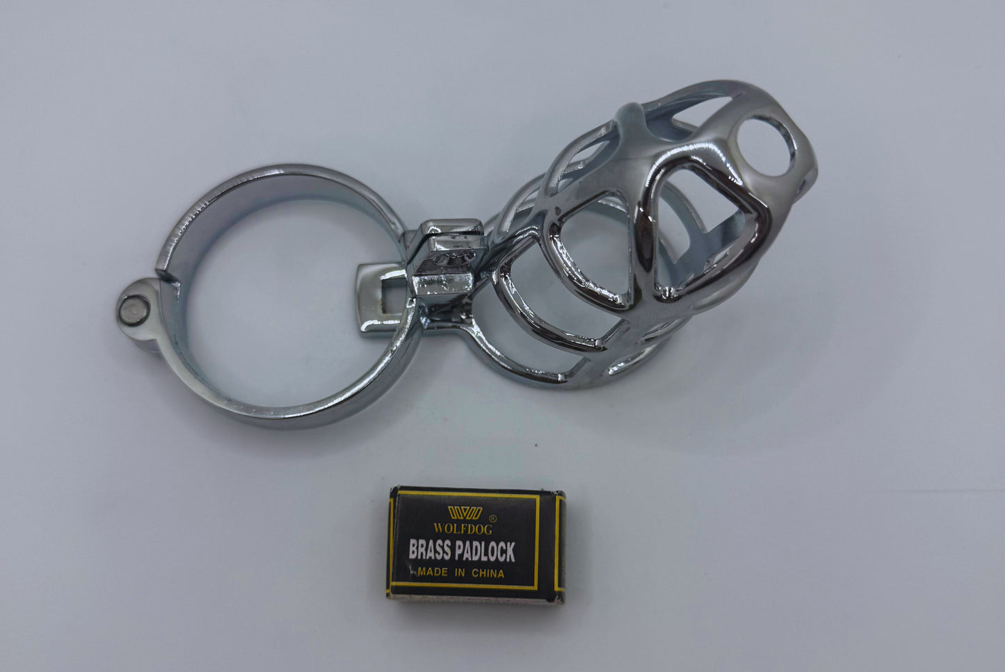 The Cock Cage - Silver