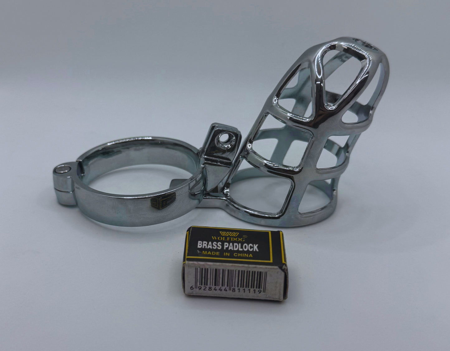 The Cock Cage - Silver