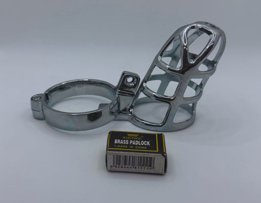 The Cock Cage - Silver