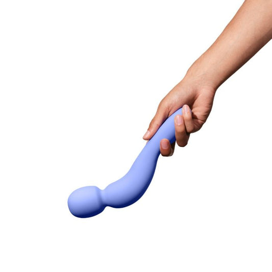 DAME - Com, Wand Vibrator - Periwinkle