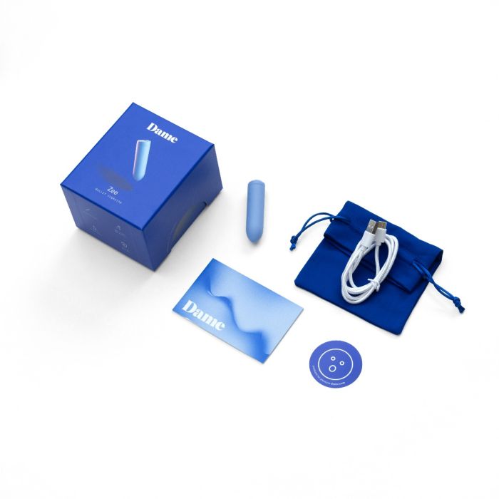DAME - Zee, Bullet Vibrator - Periwinkle