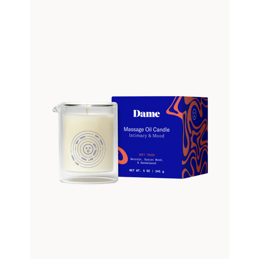 DAME - Massage Oil Candle - Soft Touch
