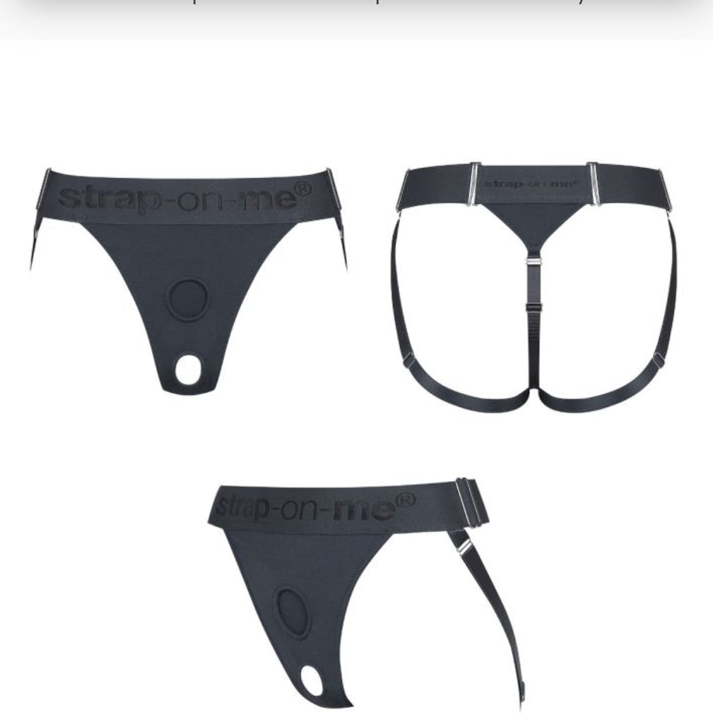 Strap On Me - Unique Harness Grey One