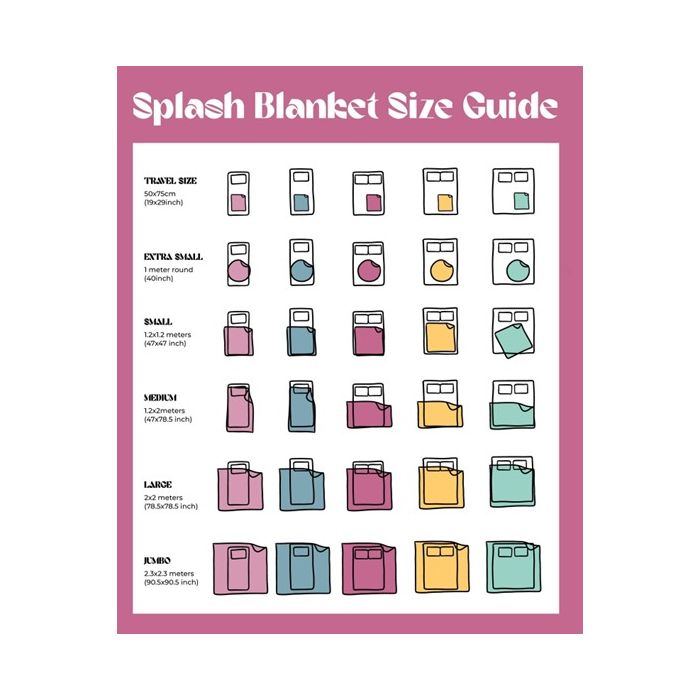 Splash Blanket - The OG (Bonded) - Champagne - Large