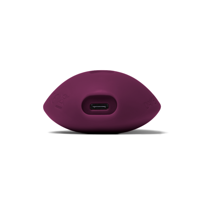 DAME - Pom, Flexible Vibrator - Plum
