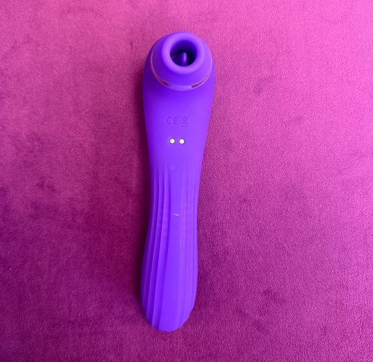Pleasure Above All Sucking Vibrator