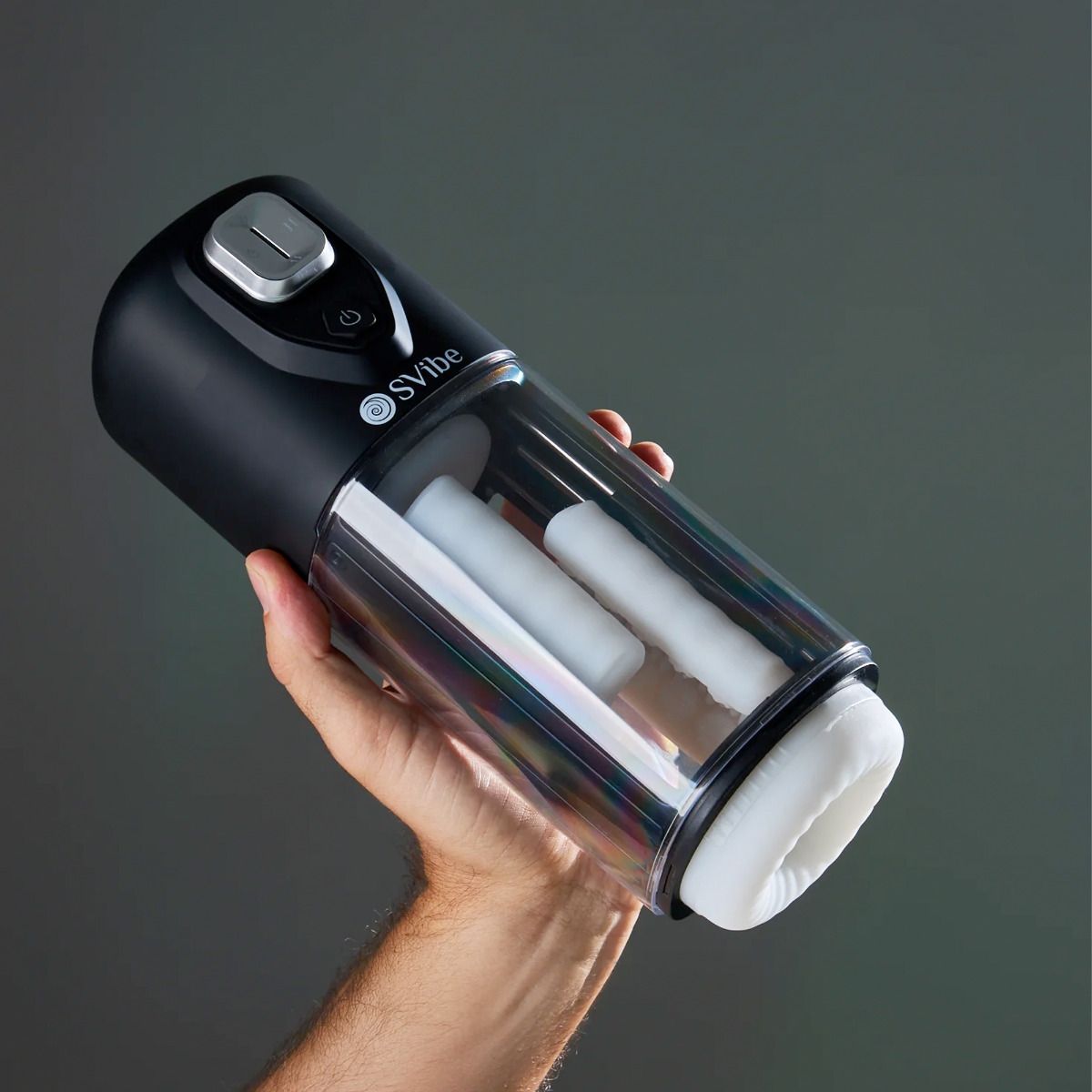 Snail Vibe Ikon VOLT Masturbator - Black
