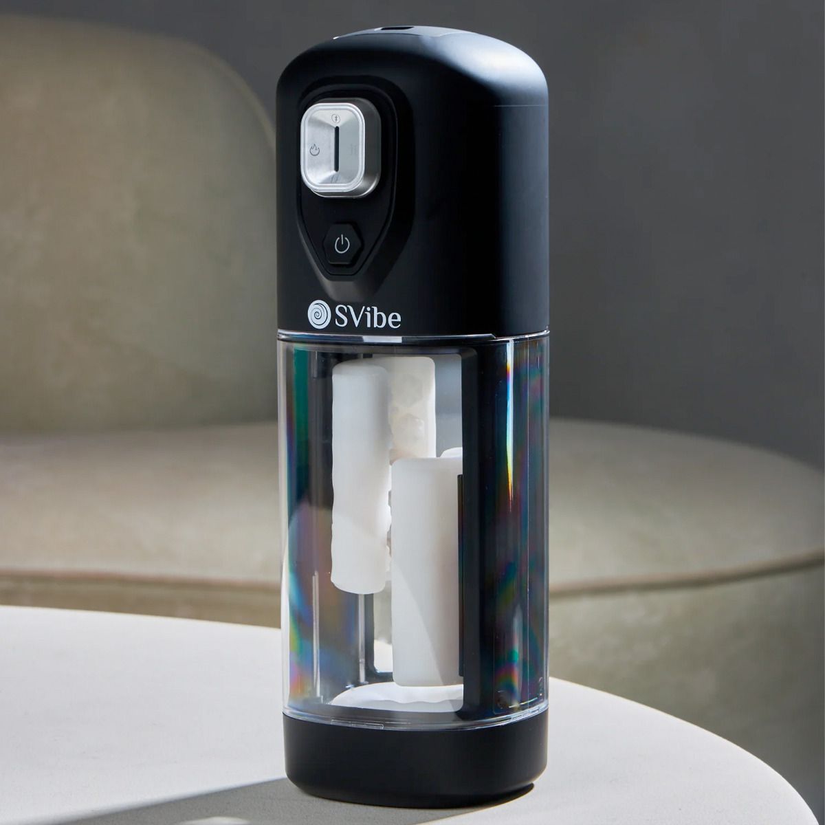 Snail Vibe Ikon VOLT Masturbator - Black