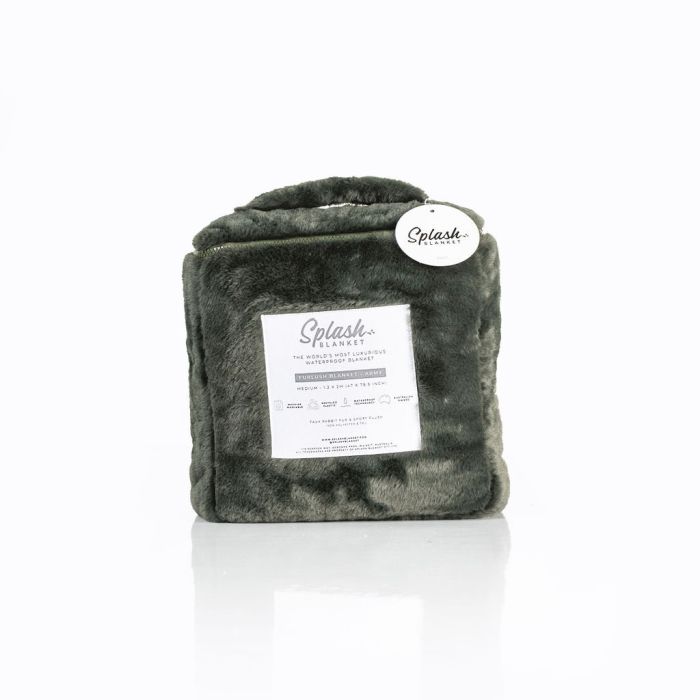 Splash Blanket - Furlush (NON bonded) - Army - Small