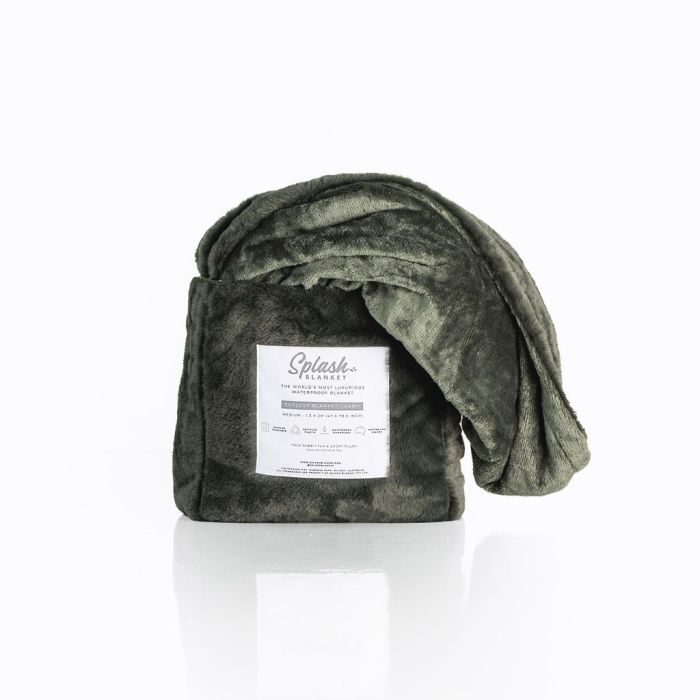 Splash Blanket - Furlush (NON bonded) - Army - Medium